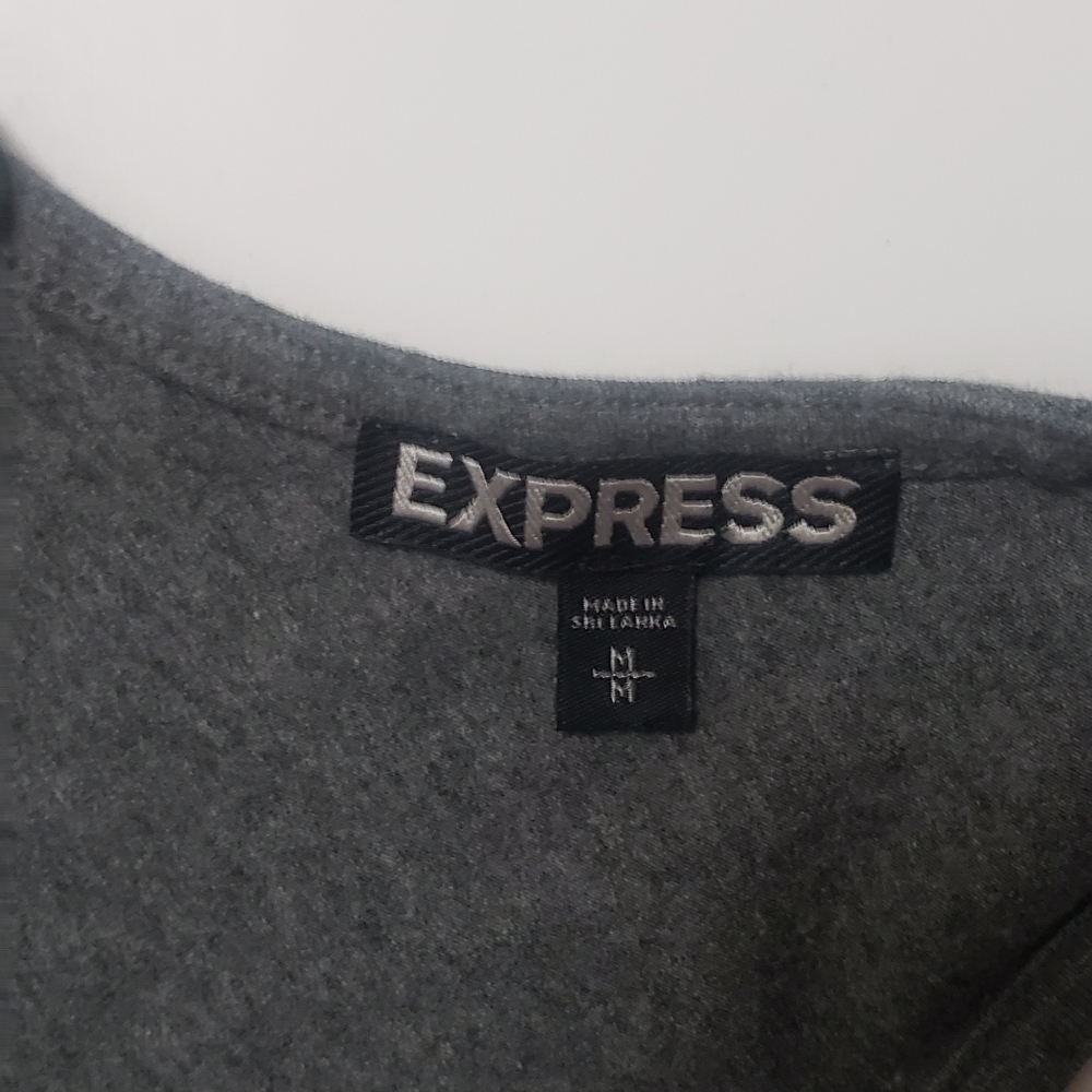 EXPRESS, Black & Blue Sleeveless Dress Size M - Picture 3 of 4